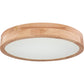 RAINER Deckenleuchte Holz dimmbar Fernbedienung LED 24W 1350lm CCT 3.000-6.000