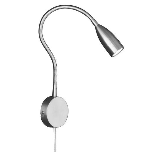 Wandleuchte STEN Flex 1xLED 5W nickel matt mit Gestensteuerung