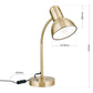 Nemo Tischlampe 4-1206 Patina 1xE27 max. 40W H44cm mit Schalter Kabel 1,5m