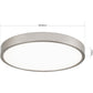 Deckenleuchte Bully LED 24W 1980lm 3000K satin